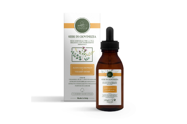 Suero con bomba de vitaminas